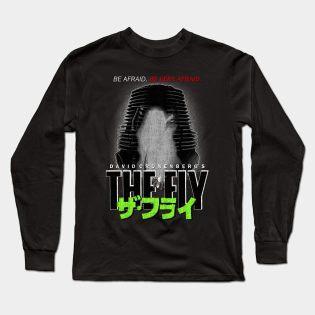 The Fly - DISTRESSED Long Sleeve T-Shirt by StayTruePonyboy